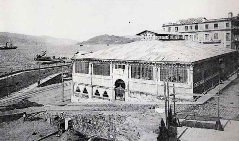 Mercado de la Laxe 1927